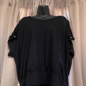 Jennifer Lopez Black Women's Top